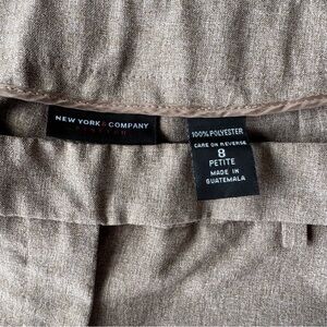 New York and Company Slacks - Beige - size 8P